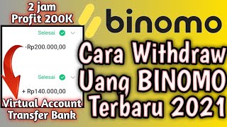 Download lagu Cara Withdraw Binomo terbaru 2021 dengan Virtual Account Bank Transfer mp3