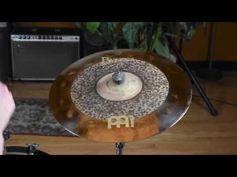 16" Meinl Byzance Dual Crash Cymbal 958g *Video* image 6
