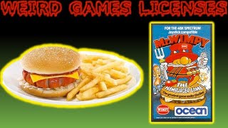 Mr Wimpy | ZX Spectrum, C64, BBC Micro | Weird Licenses