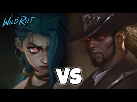 WILD RIFT JINX VS LUCIAN!!! DUO LANE GAMEPLAY