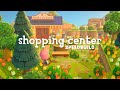 Unique Shopping District with Sunken Waterfalls | Animal Crossing Speedbuild! ✨