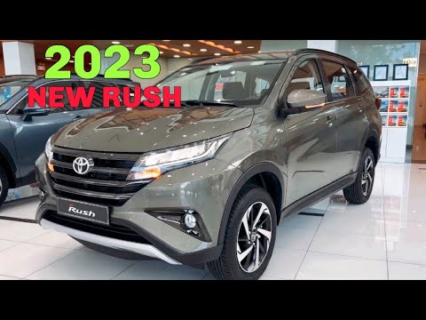 2023 Toyota Rush 1.5 L FWD Bronze Mica Color  | New TOYOTA Rush Modern Dark Grey Exterior & Interior