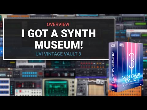 I got a synth museum!