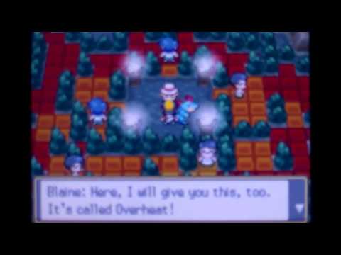 Pokemon Soul Silver Walkhtrough Part 67-Gym Leader Blaine