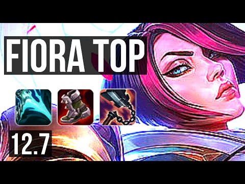 FIORA vs VAYNE (TOP) | 70% winrate, 7 solo kills, 15/3/14, Legendary | KR Diamond | 12.7