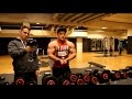 Young Bodybuilder - Push day training / 14 Weeks out