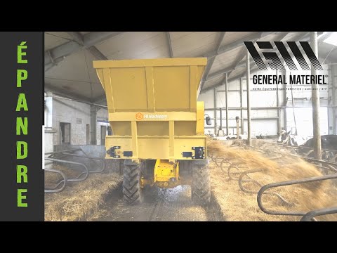 Godet épandeur - Trémie distributrice avec vitesse réglable - Compatible tracteur, chargeuse et télescopique_7