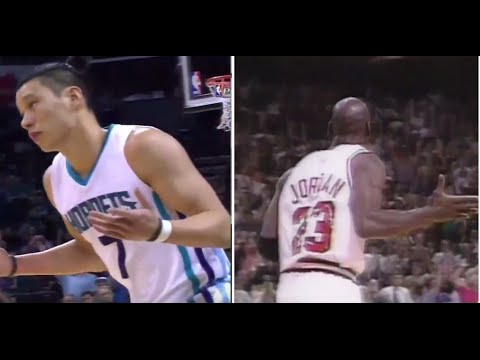 Jeremy Lin imitated MJ shrug after a surprising 3-shot Playoffs R1G4