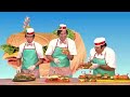 Yo Gabba Gabba I Love Sandwiches Mandarin