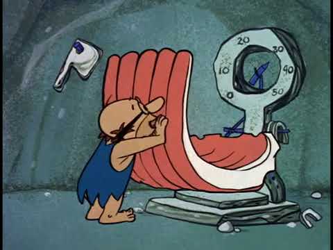 Fred and Barney go to the Supermarket The Flintstones
