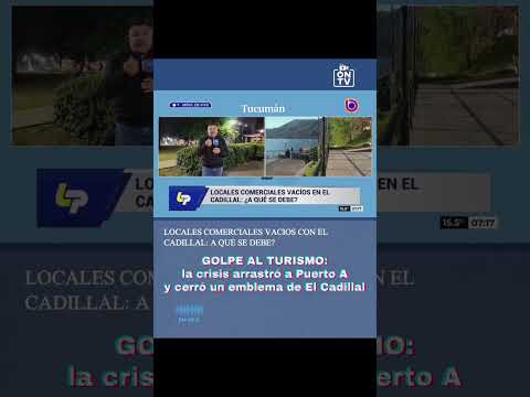 GOLPE AL TURISMO EN TUCUMAN. El restaurante más importante de El Cadillal cerró sus puertas