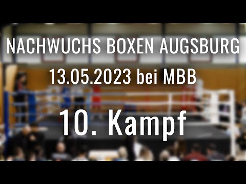MBB Augsburg #Boxen 10. Kampf - Quamban S.  Leipheim vs.  Esmic S. Eichstätt | 80kg M 13.05.23