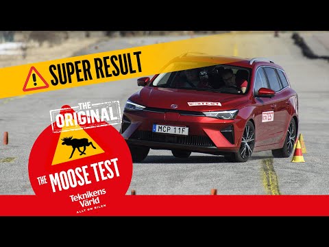 Moose test of the week: MG5 Electric