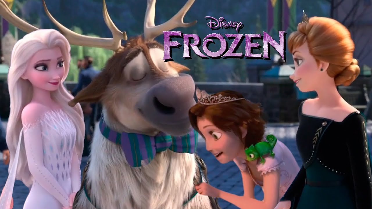 Alternate Ending Queen Elsa and Rapunzel at Anna's coronation | Frozen 3 [Fanmade Scene]