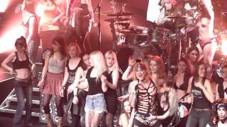 Steel Panther - Gold Digging Whore & It Won't Suck Itself - Live Paris Bataclan France 11 03 2014 HD