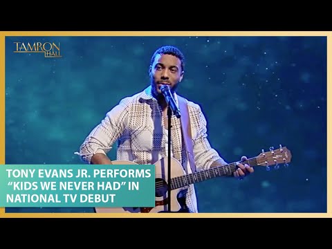 Tony Evans Jr. Makes His National TV Debut Performing “Kids We Never Had”