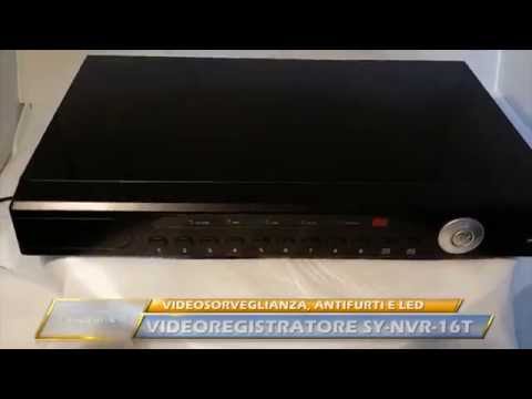 Videoregistratore NVR 16 canali SY-NVR-16T