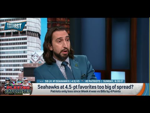 FIRST THINGS FIRST | Nick Wright STUNS, Seattle Seahawks Can DOMINATE Super Bowl | NFL