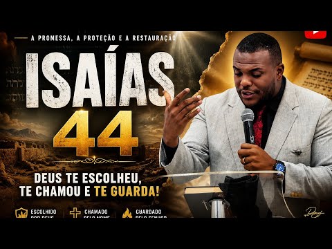Pr.Davi Elijah Isaías 44 Redenção para Israel 