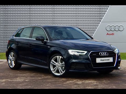 RK66GKL AUDI A3 TDI QUATTRO S LINE BLUE 2016, Slough Audi