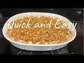 Basic Green bean casserole using campbell’s cream of mushroom soup