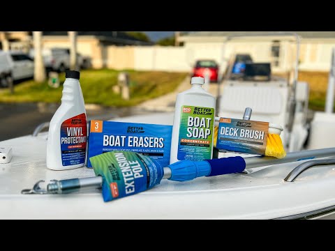 How to Clean Your Boat with Better Boat Products