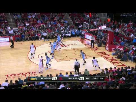 Nick Johnson Highlights Nuggets vs. Rockets 12.13.2014 - 2 Points, 2 Assists