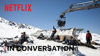 J.A. Bayona and Tom Holland on Society of the Snow | Netflix