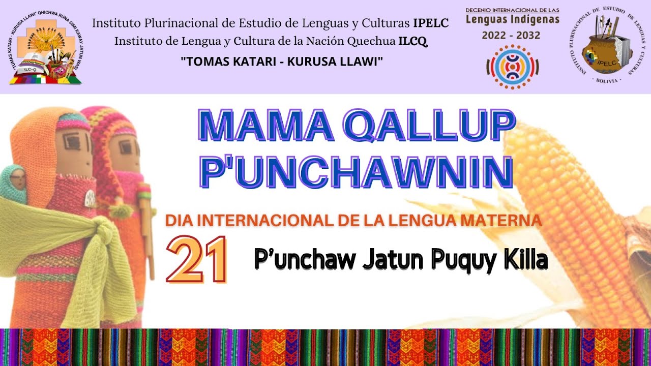 MAMA QALLUP P'UNCHAWNINPI KAMACHIQKUNA, UMALLIQKUNA IMA YUYAYNINKUTA RIQSIRICHINKU