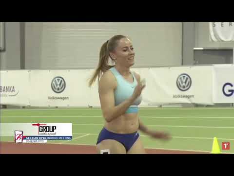 60m prepone [Ž], Ivana Lončarek - Serbian Open Indoor Meeting 2019