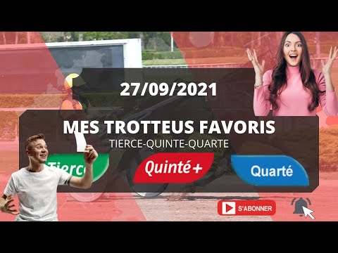 PRONOSTIC PMU QUINTE+ DU 26 SEPTEMBRE 2021 A MAUQUENCHY  REUNION 1 COURSE 4