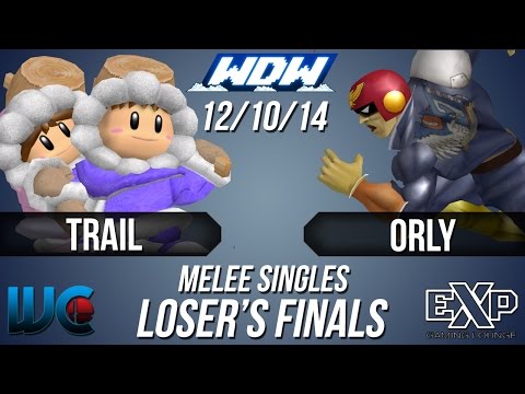 WDW 12/10/14 - Trail (Ganon/ICs) vs. ORLY (Falcon) Melee Loser's Finals