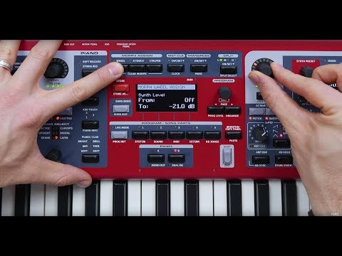 Matt Cossey Tutorial Series: Nord Stage 3 - Morph Assign