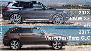 2018 BMW X3 vs 2017 Mercedes Benz GLC technical comparison