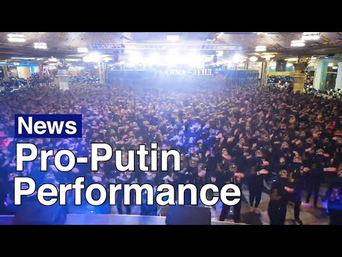 Pro-Kremlin Media Airs Putin-Praising 'Flashmob' Performance - Vimarsana News
