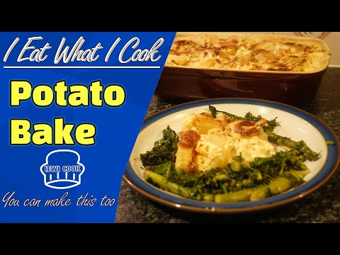 How To Make Dauphinoise Potatoes | Creamy Potato Bake | IEWI COOK
