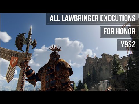 FOR HONOR All Lawbringer Executions (Y9S2)