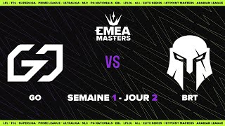 EMEA Masters Summer 2023 - Play IN - GO vs BRT
