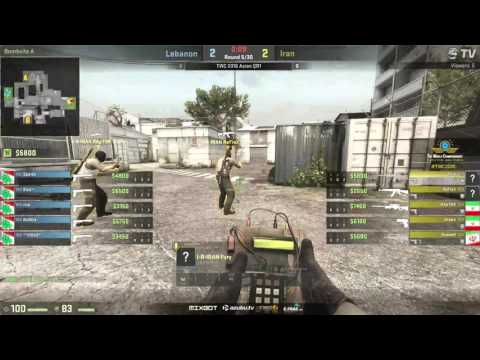 CSGO TWC 2016 - Iran vs Lebanon