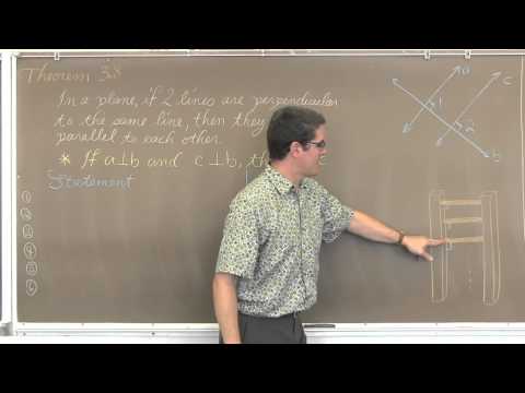 Parallel & Perpendicular Lines Proof