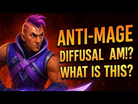 Anti-Mage: DIFFUSAL AM?! WHAT IS THIS?! | Off-Meta Mana Burn Build – Dota 2 Gameplay
