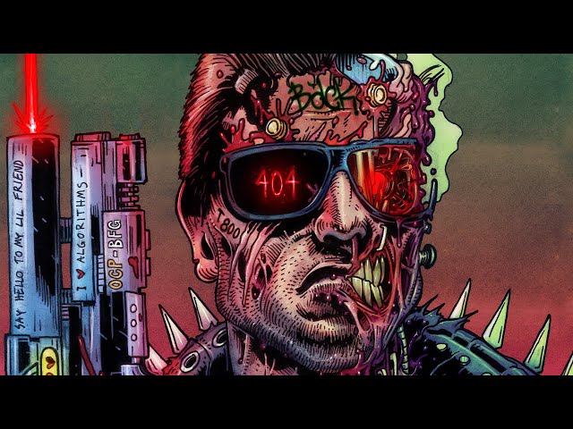 Vídeo relacionado con Terminator Retro Skull Poster Arte Gráfico Ropa PAPL14546 Sudadera con Capucha