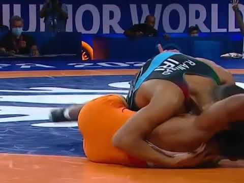 The Iranian wrestler of the World Wrestling Union liked it..