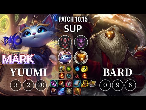 DMO Mark Yuumi vs Bard Sup - KR Patch 10.15