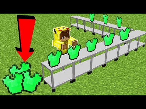 ZÜMRÜT ZIRH FABRİKASI YAPIYORUZ! - Minecraft