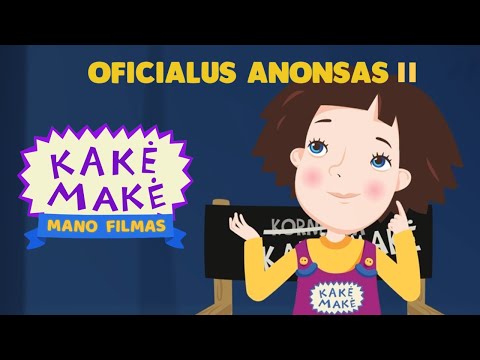 „Kakė Makė: mano filmas“ I Kinuose nuo balandžio 21 d. I Oficialus anonsas 2
