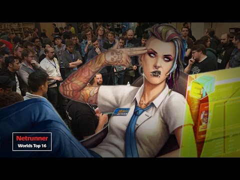 Top 16.3 | Netrunner | FFG Worlds 2015 | Dien Tran - David Hoyland