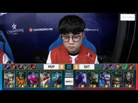LCK Mùa Xuân 2017, SKT vs MVP - [ 05 02 2017] - Ván 02