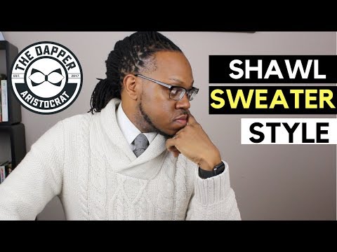 How to Style Mens Shawl Collared Sweaters