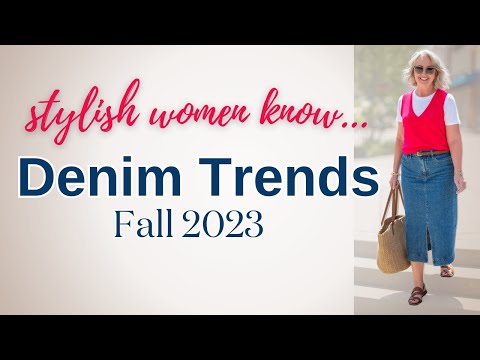 The Hottest Denim Trends for Women This Fall || What jeans are in style for fall 2023???